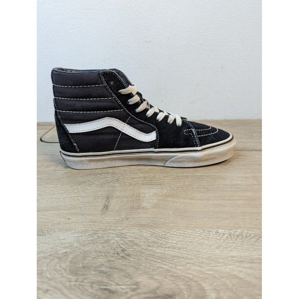 Vans Unisex Adult Black White 500714 Off The Wall SK8 Shoes Size M 5.5 / W 7 - Picture 6 of 9